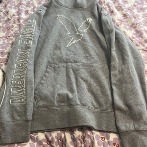 American Eagle Grey Hoodie in size Medium.